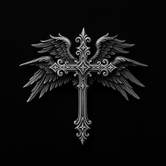Angelic Cross Necklace